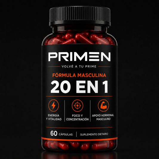 PRIMEN MAX® - Recuperá la energía, la fuerza y el deseo que te pertenecen